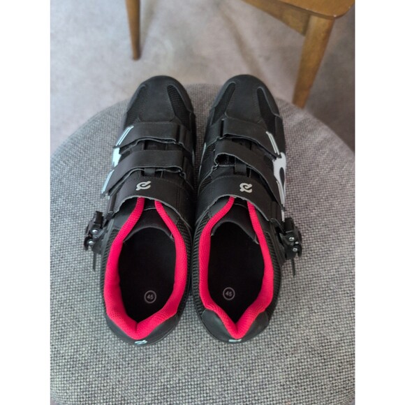 EUC Peloton cycling bike shoes with look delta cleats EU 45 US men's 11 - Picture 5 of 7
